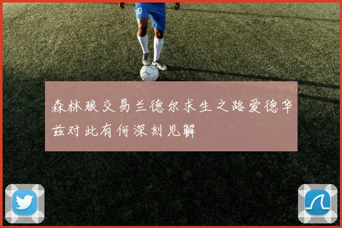 森林狼交易兰德尔求生之路爱德华兹对此有何深刻见解